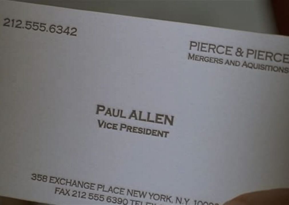 Paul Allen’s card